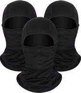 🌞 men's summer balaclava sun protection face mask with long neck cover - breathable and versatile logo