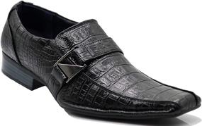 img 4 attached to 🐊 Enzo Romeo Santcro Crocodile Loafers: Premium Men's Shoes Offering Style and Versatility