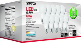 img 2 attached to 💡 Satco S11411 9.5W LED Bulb, Equivalent to 60W