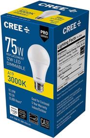 img 3 attached to 💡 Efficient Cree Lighting A19 75W P1 30K E26 U1 Dimmable Bulb - 1 Pack