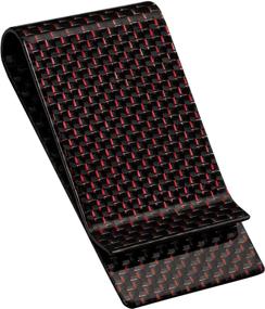 img 4 attached to Men's Accessories: Carbon Fiber Money Credit Holder