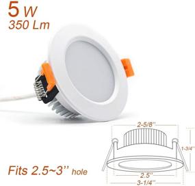 img 3 attached to 💡 Optimized Industrial Electrical Retrofit Downlight for Dimmable Recessed Lighting