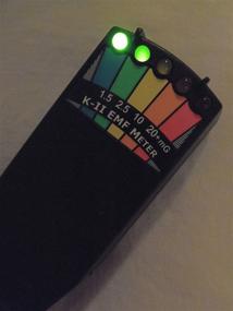 img 1 attached to Deluxe Black KII EMF 👻 Meter - Optimized for Paranormal Research