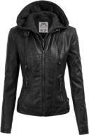 made johnny wjc663 removable motorcyle women's clothing and coats, jackets & vests logo