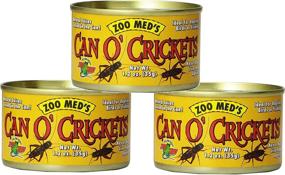 img 1 attached to 🦗 Zoo Med Laboratories Can O Crickets Pet Food, 1.2 oz (3 Pack)