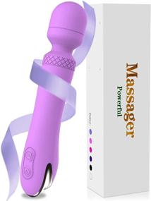 img 3 attached to 💆 Yetrun Personal Handheld Waterproof Vibration Wand Massager - Powerful Rechargeable Device for Relieving Muscle Tension