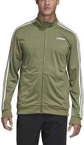 img 2 attached to Adidas Essentials 3-Stripes Tricot Jacket for Men | Active Apparel