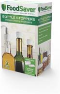 🍾 foodsaver bottle stoppers, pack of 3 logo