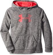 стильная и уютная: исследуйте коллекцию девичьей одежды under armour fleece printed midnight. логотип