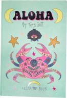 🏖️ aloha super-size coloring book by tere gott – 22 beachy and summery illustrations for art enthusiasts – high-quality 0.5 lb paper with perforations, ideal for framing logo