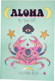 img 4 attached to 🏖️ Aloha Super-Size Coloring Book by Tere Gott – 22 Beachy and Summery Illustrations for Art Enthusiasts – High-quality 0.5 lb Paper with Perforations, Ideal for Framing