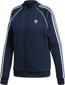 img 1 attached to Optimized for Search: adidas Originals Superstar Track Jacket for Women