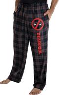 marvel deadpool lounge pajama xxx large – ultimate comfort for superhero fans! logo