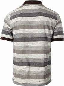 img 2 attached to Gioberti Men's Regular Striped Short Sleeve Clothing and Shirts for Improved SEO