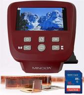 minolta scanner negative worldwide red logo