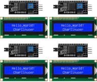 ✨ weewooday 8-piece iic/i2c/twi lcd serial interface adapter and lcd module display backlight set - arduino r3 mega2560 compatible (lcd 1602 16x2, blue) logo