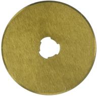 🔪 euro-notions roll the gold! 45mm titanium coated rotary cutting blade - pack of 10 logo