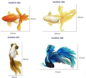 img 1 attached to 🐠 Enhance Your Resin Art with 3D Koi Fish Painting Stickers - Set of 10 Sheets!