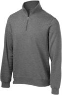 joes usa mens 4 zip sweatshirt tall 2xlt vintageheather men's clothing logo