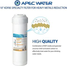 img 1 attached to 💧 APEC Water Systems FI KDF85 Filter for Effective Reduction