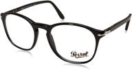 persol po3007v eyeglasses black demo логотип