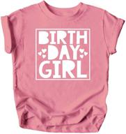 olive loves apple birthday t shirts girls' clothing for tops, tees & blouses logo