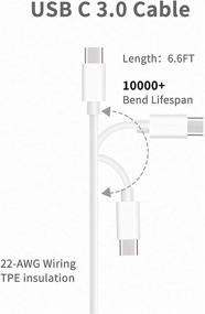 img 1 attached to fazper Compatible Replacement Power Adapter 87W USB C for Mac Book Pro and Mac Book Air