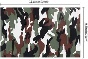 img 1 attached to Transfer Camouflage Clothing Decoration HatsCraft