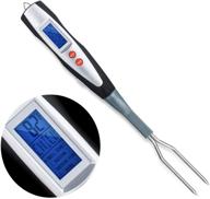 🥩 digital meat thermometer instant read for grilling and cooking – barbecue turner fork for kitchen, grilling, smoker, turkey logo