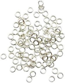 img 2 attached to Sterling Silver Round Craft Wire: Ideal for Beading and Jewelry Making Projects