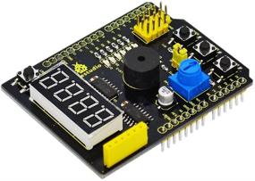 img 1 attached to KEYESTUDIO Multi-Purpose Shield V2: 4-Digit LED Display, Buttons & Buzzer for Arduino Mega Microcontroller, Electronic Programming Project