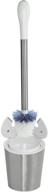 🧽 efficient cleaning partner: oxo good grips stainless steel toilet brush and canister logo