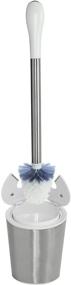 img 4 attached to 🧽 Efficient Cleaning Partner: OXO Good Grips Stainless Steel Toilet Brush and Canister
