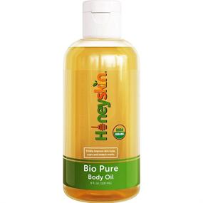 img 4 attached to 🌿 Bio Pure Skincare Oil: Vitamin E for Scars, Stretch Marks & Acne Plus Omega 3 & Sweet Almond Oil (4oz)