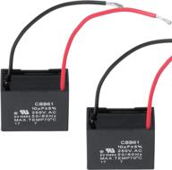 🔌 wadoy cbb61 10uf fan capacitor - 2 wire, 2 pack - 250v ceiling fan capacitor logo