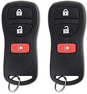 🔑 nissan armada frontier murano nv pathfinder quest sentra titan versa xterra keyless entry remote replacement - saverremotes kbrastu15 (pack of 2) logo