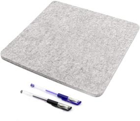 img 4 attached to Vallenwood's 13.5x13.5 Wool Pressing Mat Plus: Includes 2 Heat Pens for Quilters. 100% New Zealand Ironing – Perfect for Travel, Quilting, and Crafts. Portable Heat Press Iron Craft Solution.