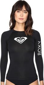 img 3 attached to 🌞 Roxy Women's Whole Hearted Long Sleeve UPF 50 Rashguard: Optimal Protection and Style