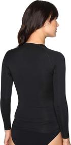 img 1 attached to 🌞 Roxy Women's Whole Hearted Long Sleeve UPF 50 Rashguard: Optimal Protection and Style