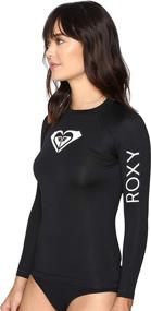 img 2 attached to 🌞 Roxy Women's Whole Hearted Long Sleeve UPF 50 Rashguard: Optimal Protection and Style