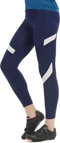 img 3 attached to 🚴 Santic Women's Bike Pants: 4D Padded Cycling Tights for Long Rides with Breathable & Quick Dry Fabric