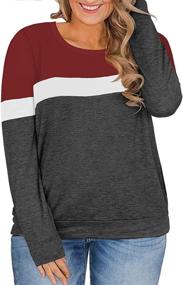 img 3 attached to Tunic Women Casual Pockets Sweatshirts Outdoor Recreation for Climbing