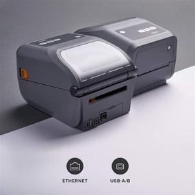 img 3 attached to 🖨️ Zebra ZD420c Ribbon Cartridge Desktop Printer: High-Quality Printing with Ethernet and USB Connectivity