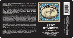 img 3 attached to 🤠 Bickmore Hat Spot Remover - Effortlessly Cleans and Eliminates Stains, Grease, Fingerprints, and Rings on Felt Cowboy Hats