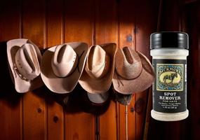 img 1 attached to 🤠 Bickmore Hat Spot Remover - Effortlessly Cleans and Eliminates Stains, Grease, Fingerprints, and Rings on Felt Cowboy Hats