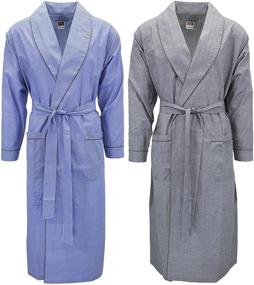 img 4 attached to Luxurious Lightweight Bathrobe in 🛀 Premium Cotton (Large/X-Large) - Enhanced SEO