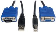 seo-optimized 6ft usb cable kit 🔌 for b006-vu4-r kvm switch by tripp lite logo