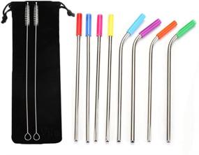 img 2 attached to Vila Stainless Steel Straw 8Pcs