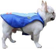 🐶 stay cool in style: medium and large pet dogs' breathable blue summer jacket - dog cooling vest for outdoor anti-heat comfort логотип