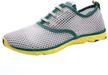 aleader stylish quick drying water men's shoes and athletic logo